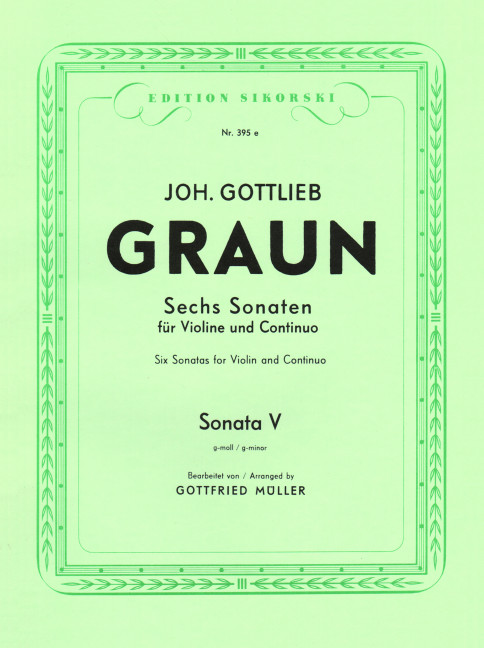 Front Cover Image 6 Sonaten 