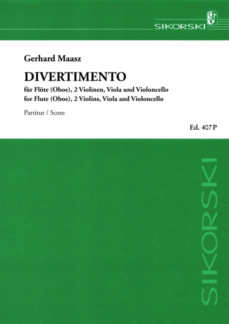 Front Cover Image Divertimento 