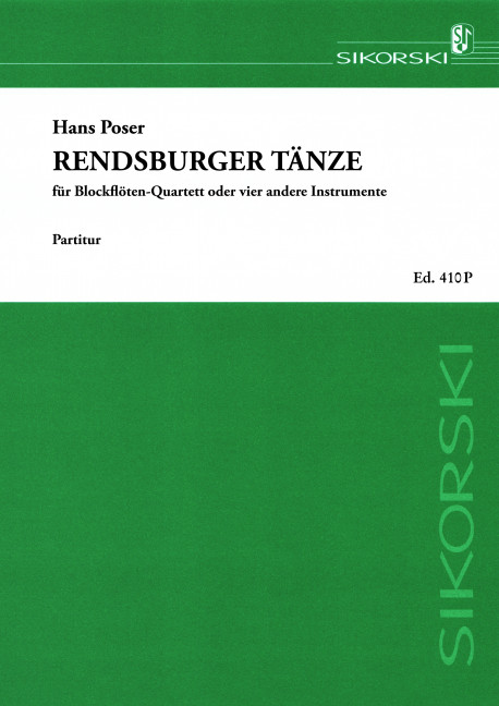 Front Cover Image Rendsburger Tänze op. 42 
