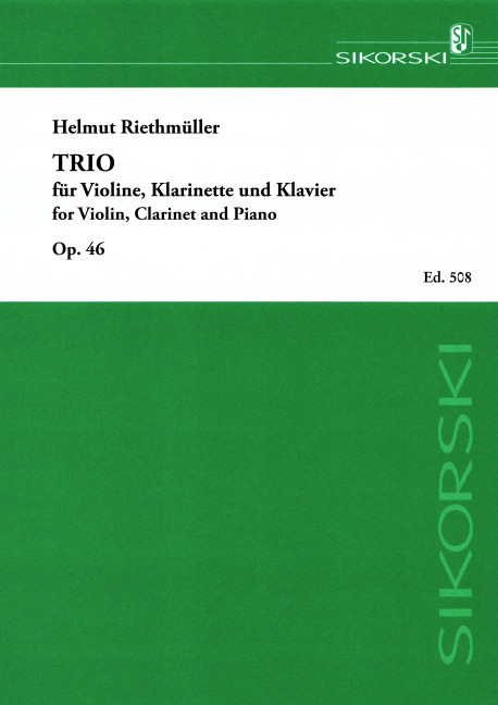 Front Cover Image Trio op. 46 