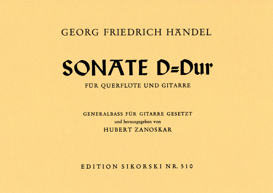 Front Cover Image Sonate 