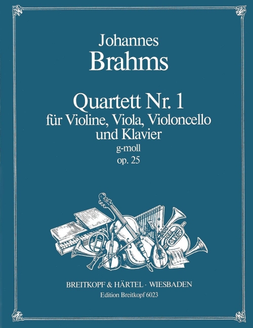 Other Cover Image Klav. Quartett 1 g-moll op. 25