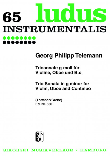 Front Cover Image Triosonate TWV 42:g5 