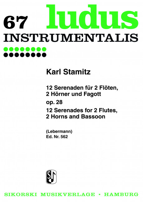Front Cover Image 12 Serenaden op. 28 