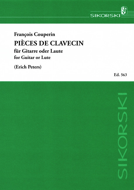 Front Cover Image Pièces de Clavecin 
