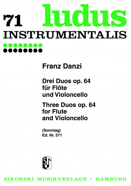 Front Cover Image 3 Duos op. 64 