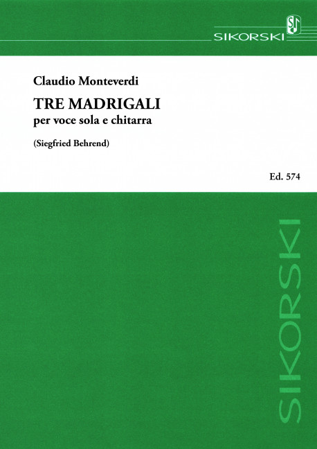 Front Cover Image 3 Madrigale 