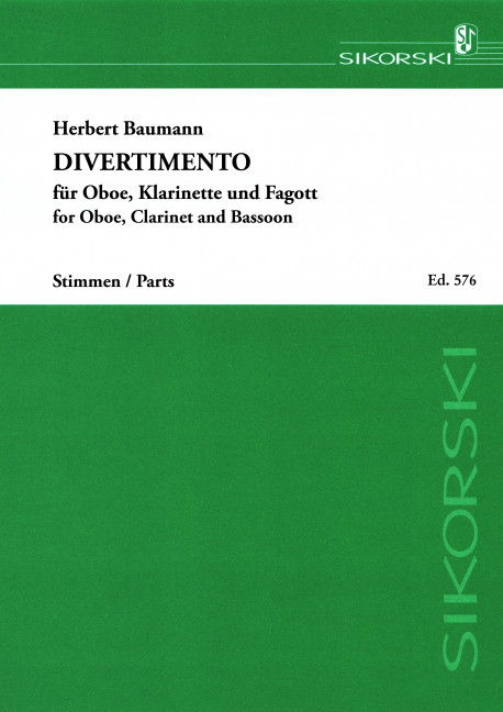 Front Cover Image Divertimento 