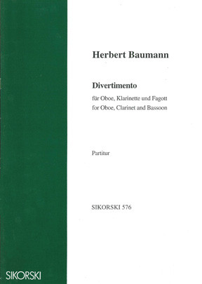 Front Cover Image Divertimento 