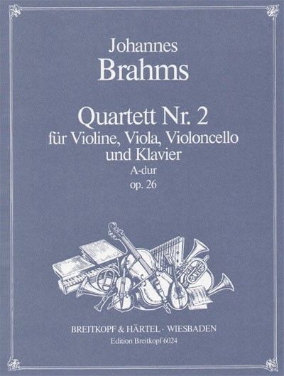 Other Cover Image Klav. Quartett 2 A-dur op. 26