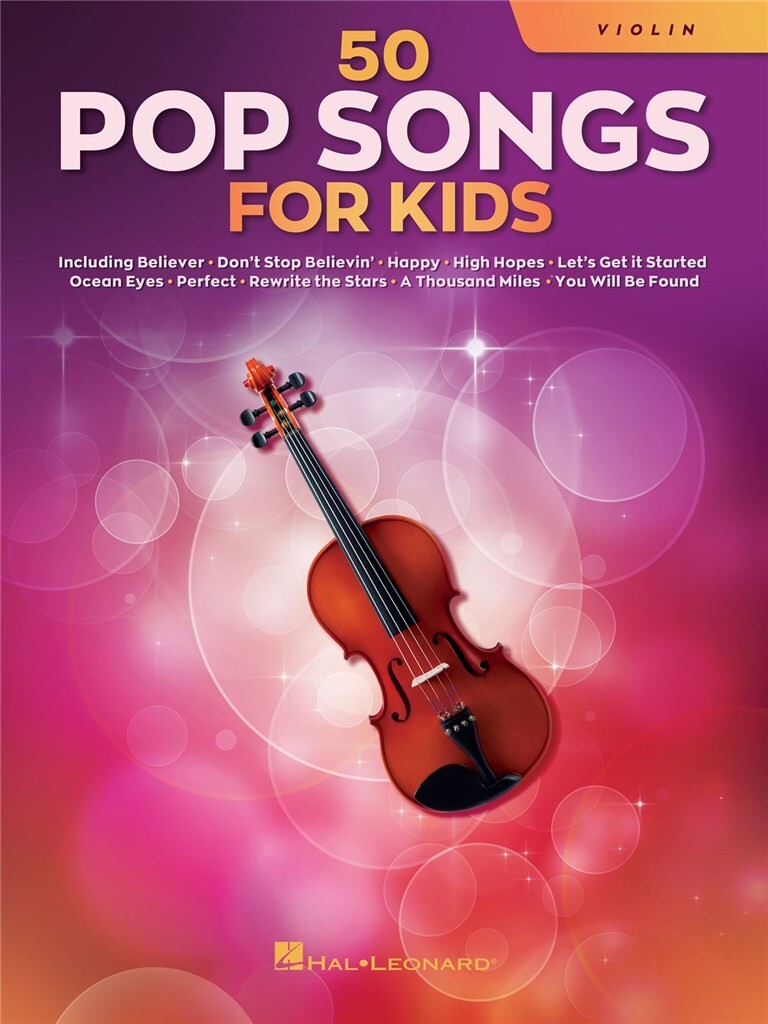 Other Cover Image 50 Pop Songs for Kids for Violin