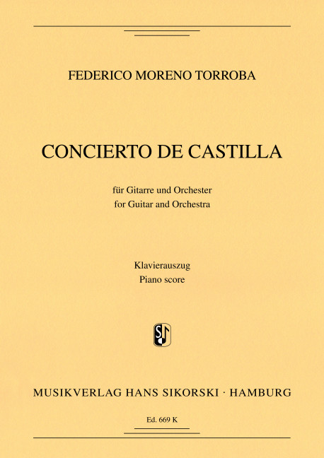 Front Cover Image Concierto de Castilla 