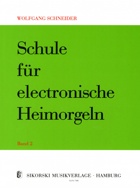 Front Cover Image Schule für electronische Heimorgeln 