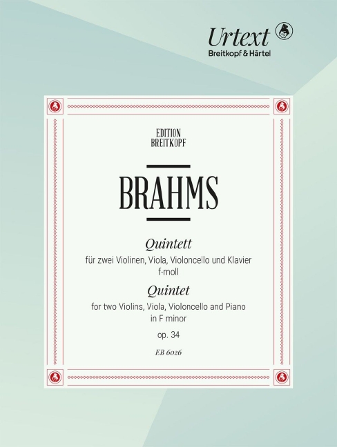 Other Cover Image Klavierquintett f-moll op. 34