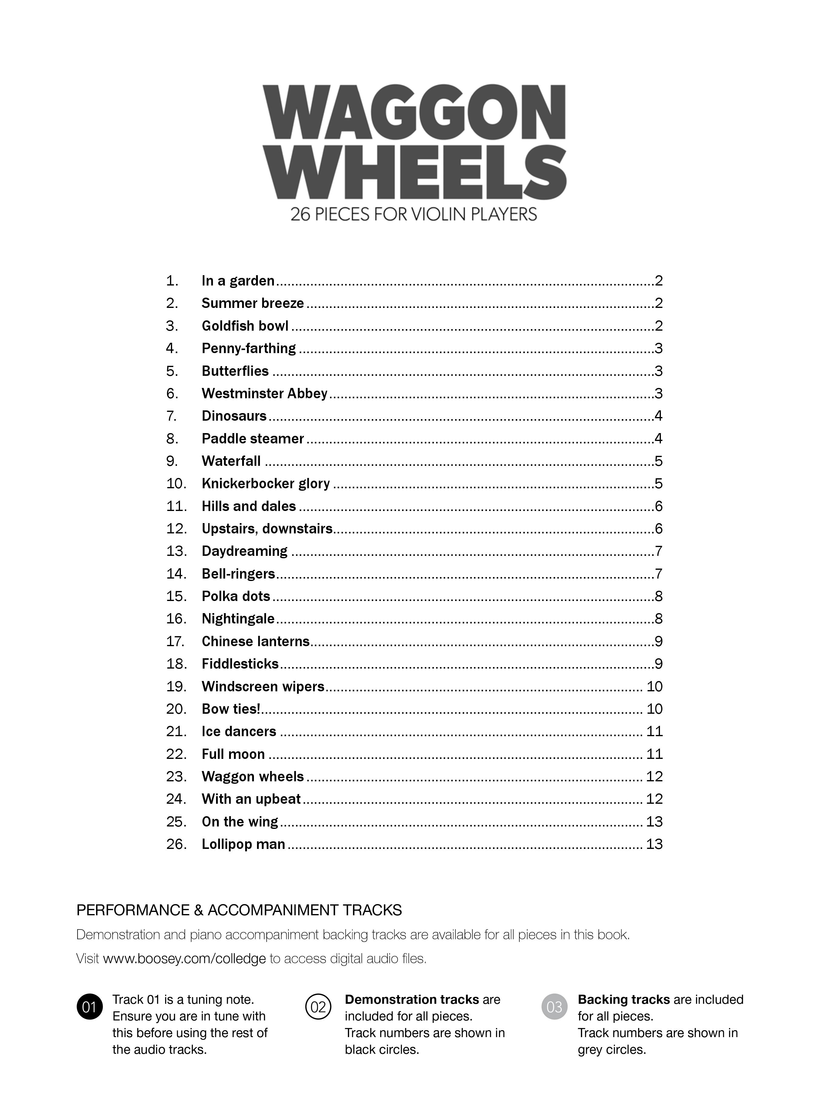 Other Cover Image Waggon Wheels - Violine