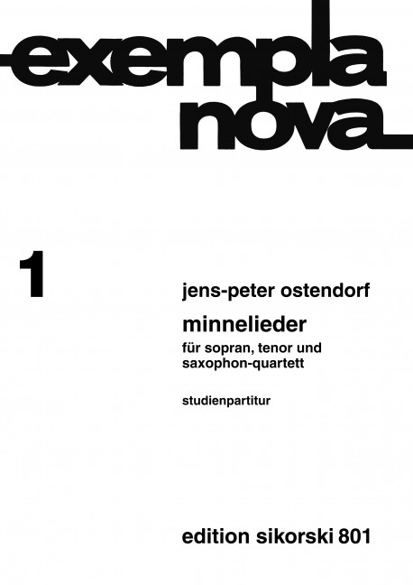 Front Cover Image Minnelieder 