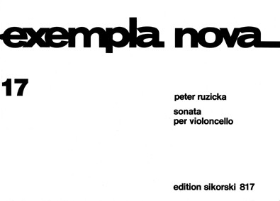 Front Cover Image Sonata per violoncello 