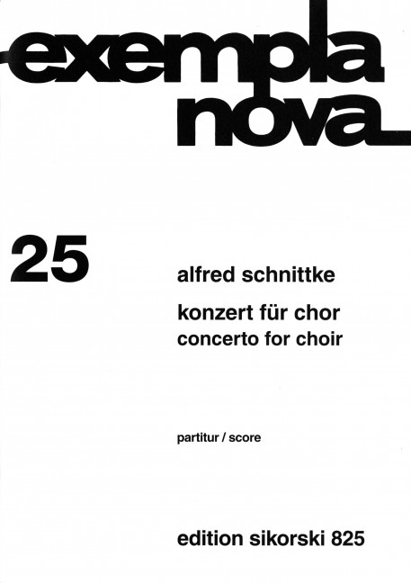 Front Cover Image Konzert für Chor 