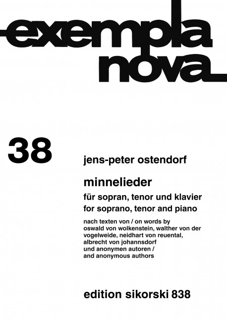 Front Cover Image Minnelieder 
