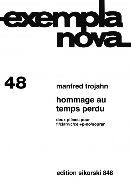 Front Cover Image Hommage au temps perdu 