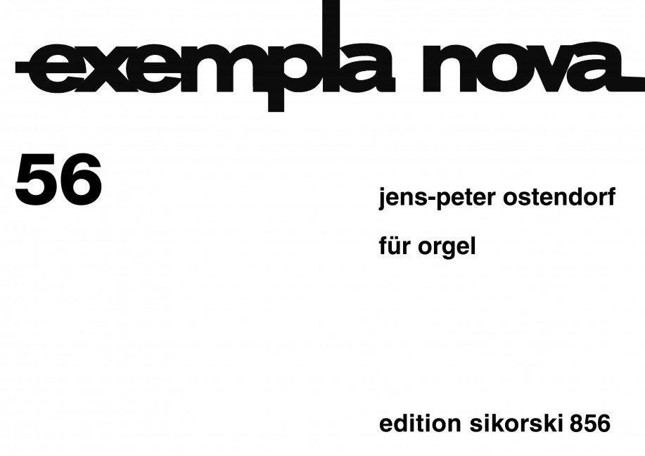 Front Cover Image Für Orgel 