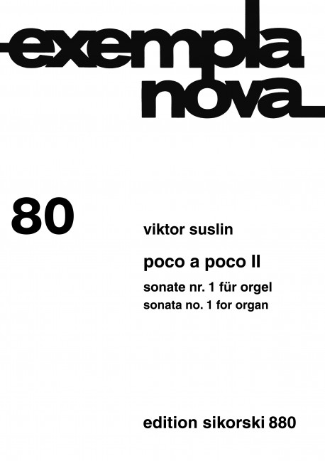 Front Cover Image Poco a poco II 
