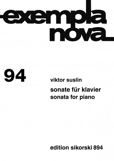 Front Cover Image Sonate 