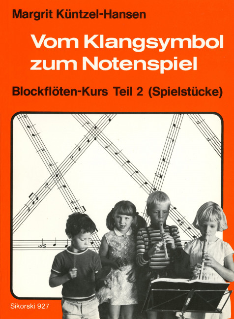 Front Cover Image Vom Klangsymbol zum Notenspiel 
