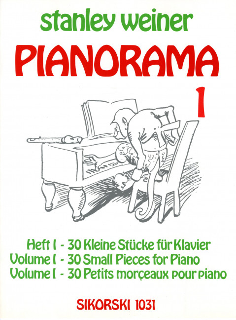 Front Cover Image Pianorama 