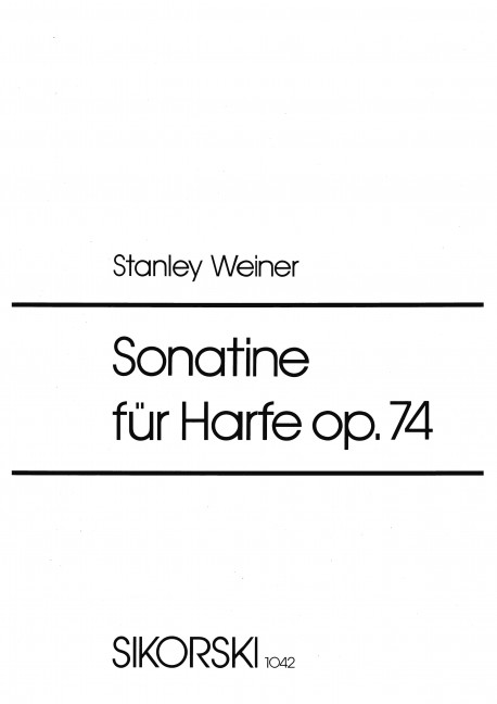 Front Cover Image Sonatine op. 74 