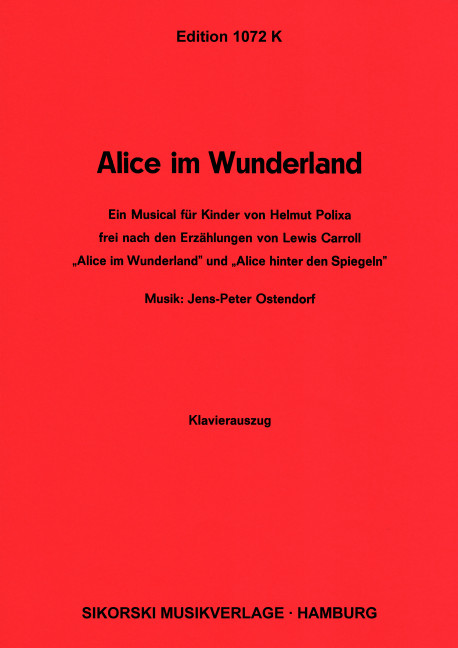 Front Cover Image Alice im Wunderland 