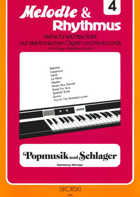 Front Cover Image Melodie & Rhythmus, Heft 4: Popmusik und Schlager 1 