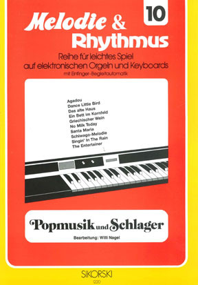 Front Cover Image Melodie & Rhythmus, Heft 10: Popmusik und Schlager 3 