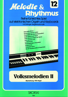 Front Cover Image Melodie & Rhythmus, Heft 12: Volksmelodien 2 