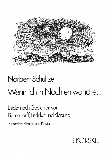 Front Cover Image Wenn ich in Nächten wandre ... 