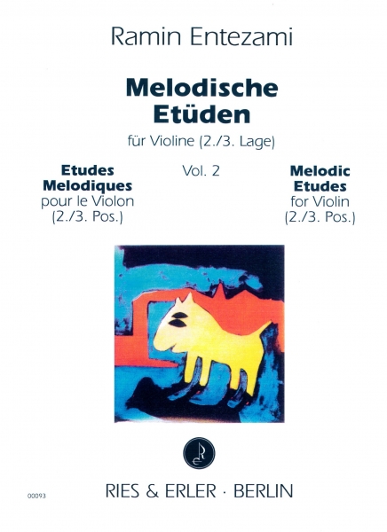 Front Cover Image Melodische Etüden Vol. 2