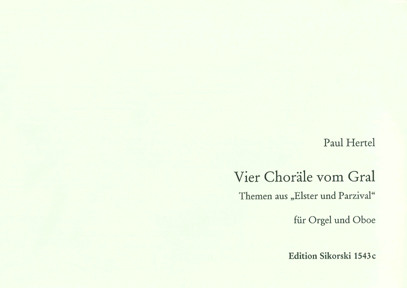 Front Cover Image 4 Choräle vom Gral 