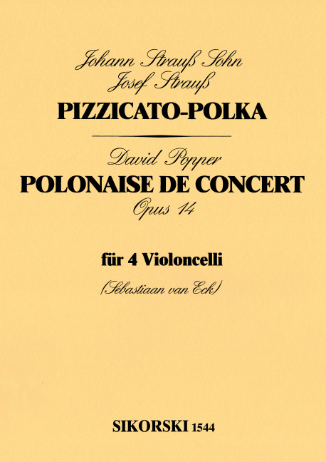 Front Cover Image Pizzicato-Polka / Polonaise de Concert 