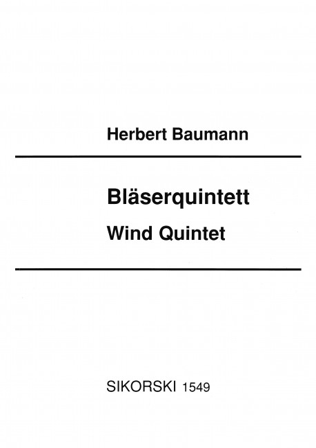 Front Cover Image Quintett 
