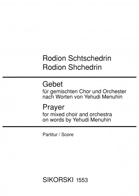 Front Cover Image Gebet 