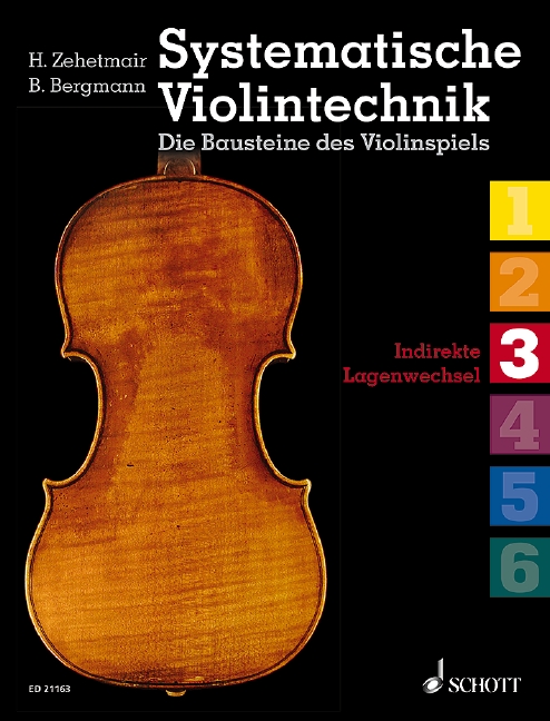 Front Cover Image Systematische Violintechnik Band 3