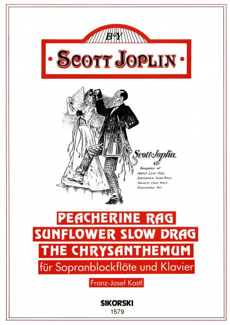 Front Cover Image Peacherine Rag / Sunflower Slow Drag / The Chrysanthemum 