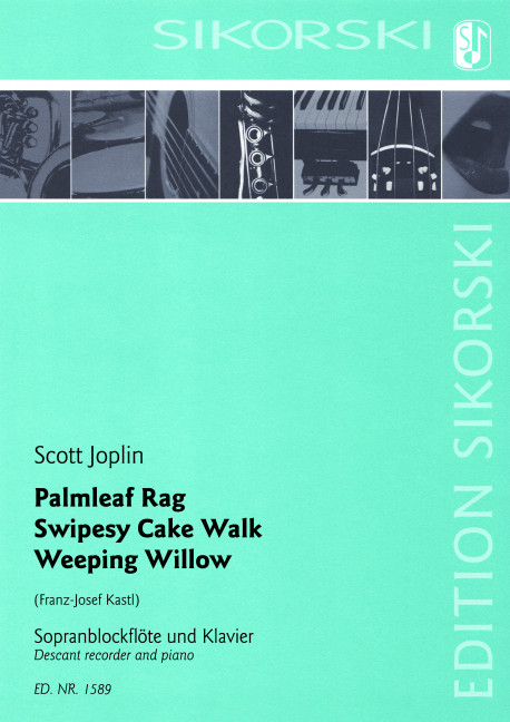 Front Cover Image Palmleaf Rag / Swipesy Cake Walk / Weeping Willow 
