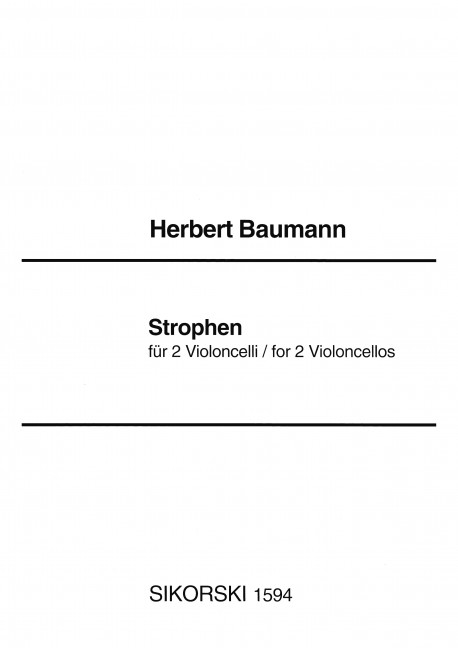 Front Cover Image Strophen 