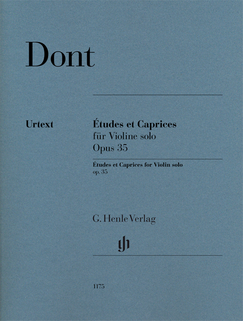 Front Cover Image Études et Caprices für Violine solo op. 35