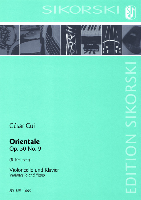Front Cover Image Orientale op. 50/9 