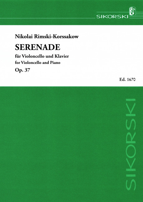 Front Cover Image Serenade op. 37 