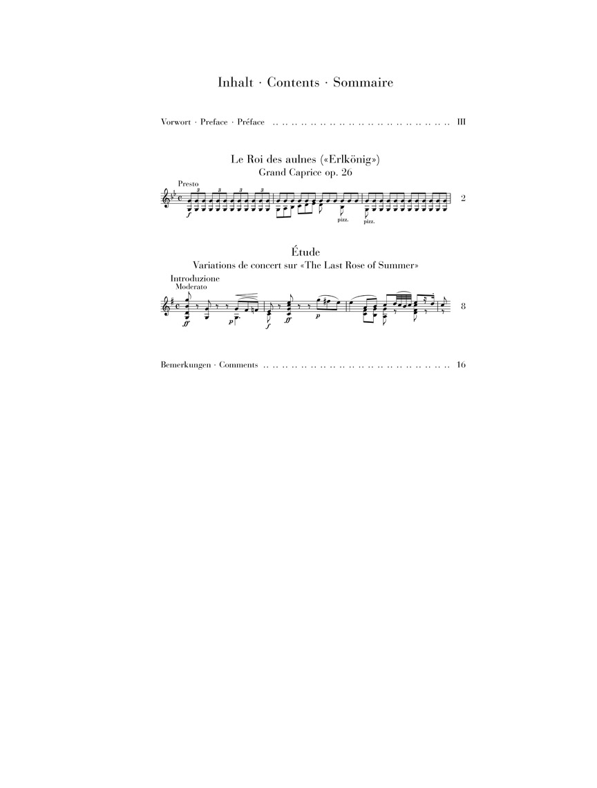 Other Cover Image Erlkönig (nach Eichendorff) The Last Rose of Summer für Violine solo