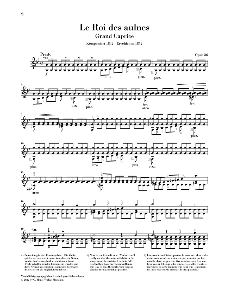 Other Cover Image Erlkönig (nach Eichendorff) The Last Rose of Summer für Violine solo