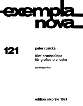 Front Cover Image 5 Bruchstücke 